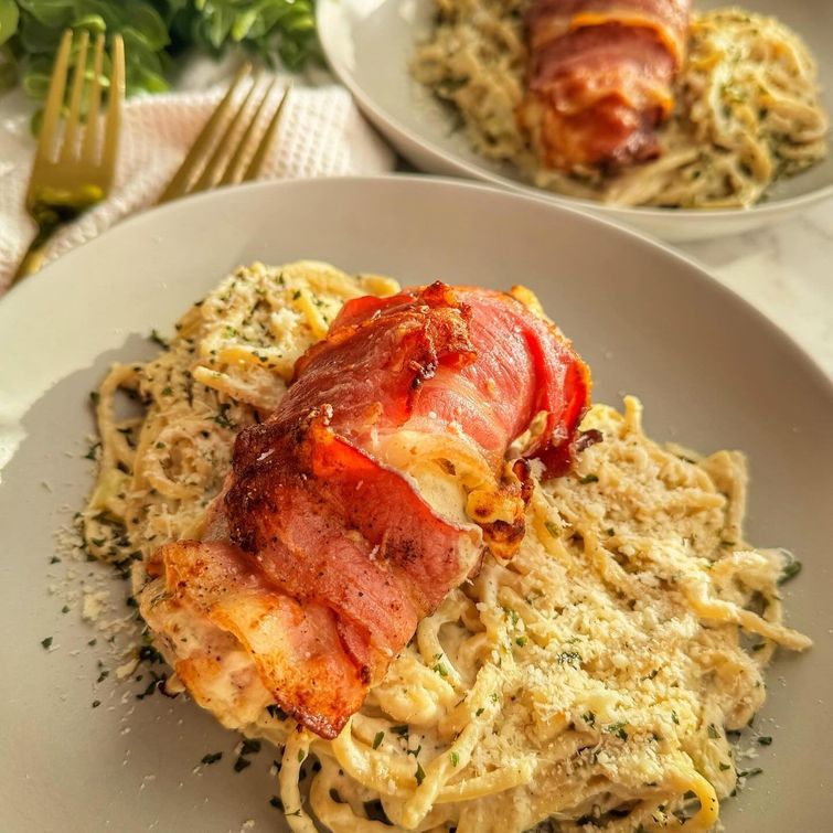 Herbed cheese stuffed chicken breast