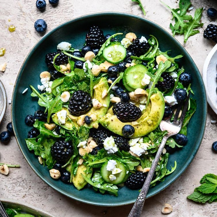 Delicious summer salad