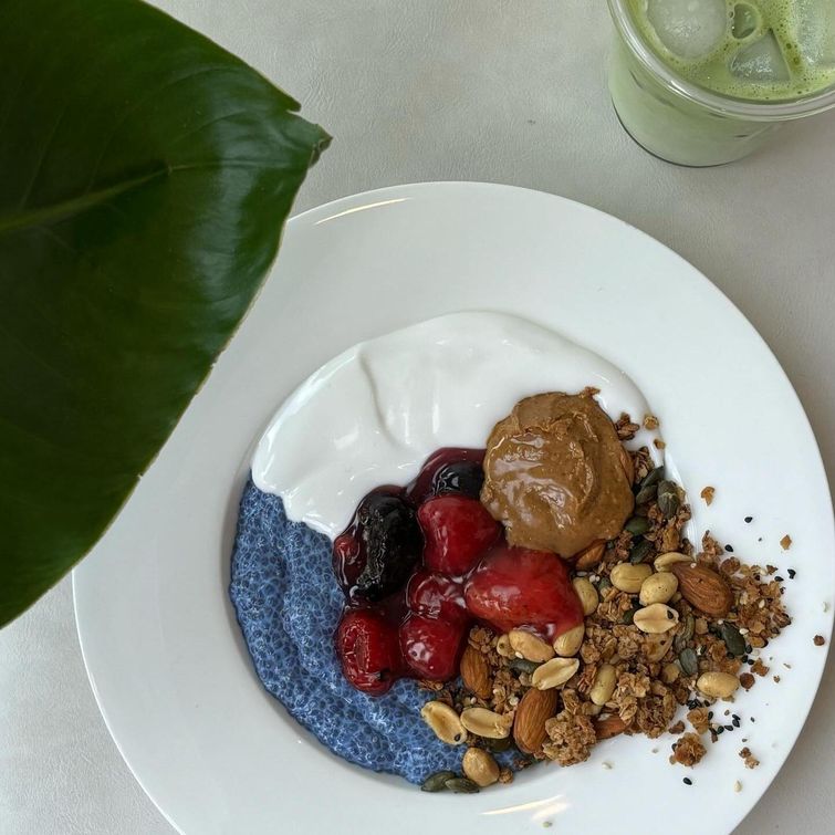 Blue Coco Chia Pudding