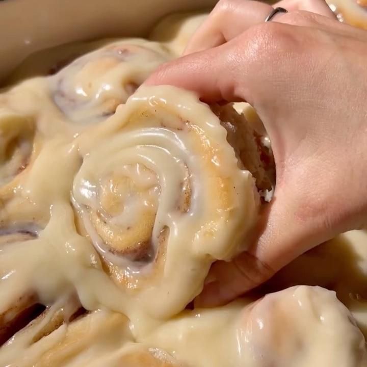 Delicious homemade cinnamon rolls