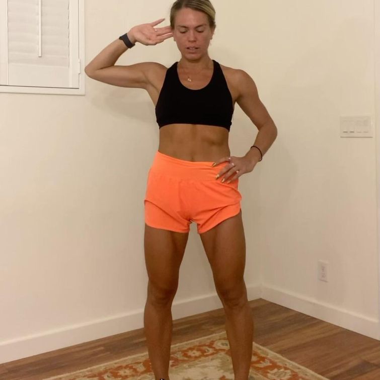 HIIT workout with weights and cardio
