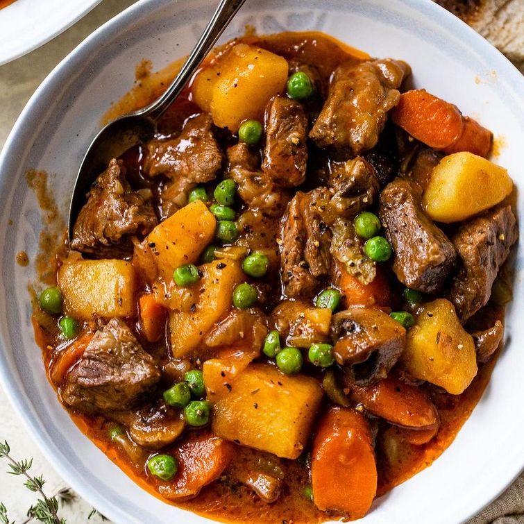 Beef stew with vegetables
