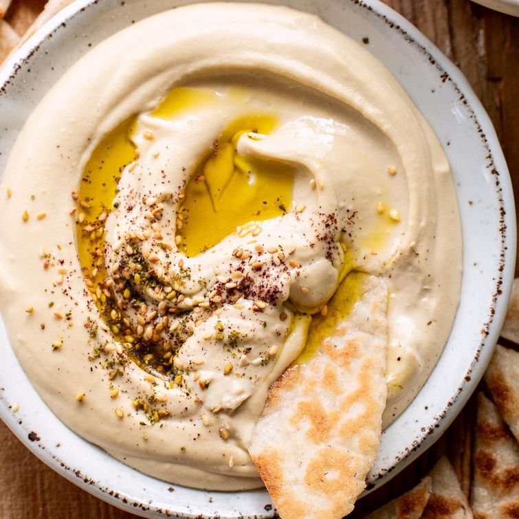 Delicious homemade hummus