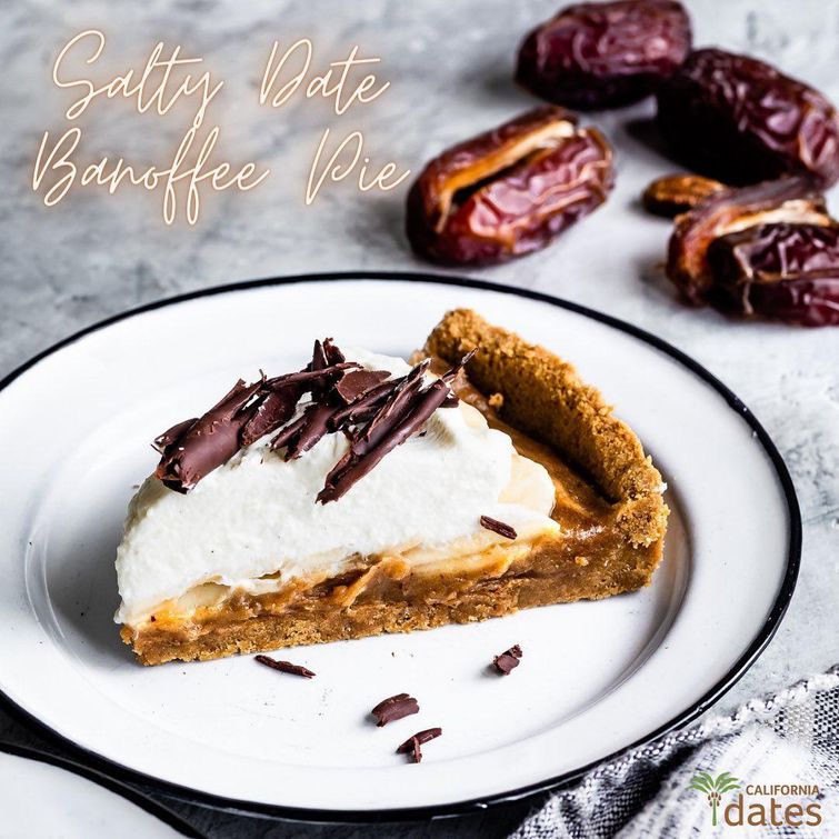 Delicious date banoffee pie