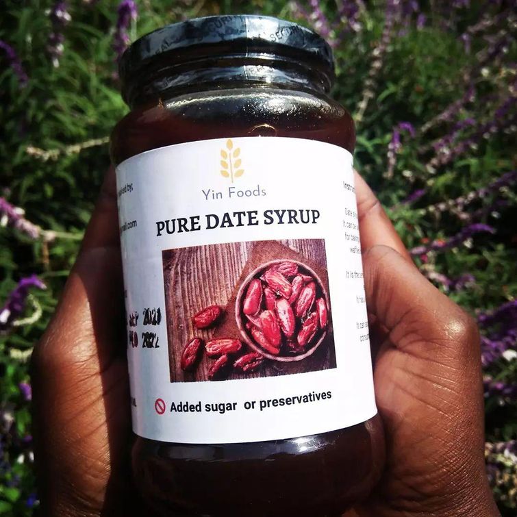 Date syrup bottle