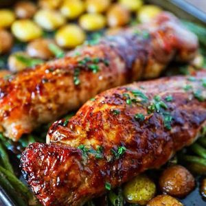 Pork Tenderloin Easy Sheet Pan Dinner
