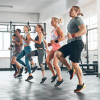 group fitness workout