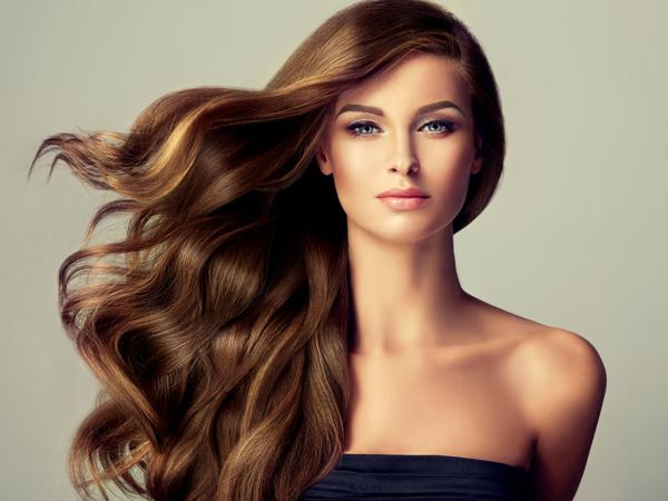 Beautiful wavy hair