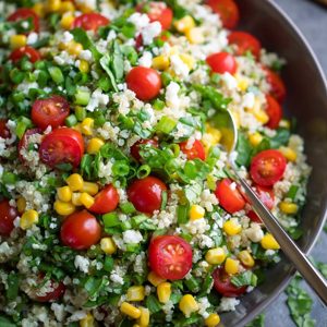 Quinoa Spinach Salad