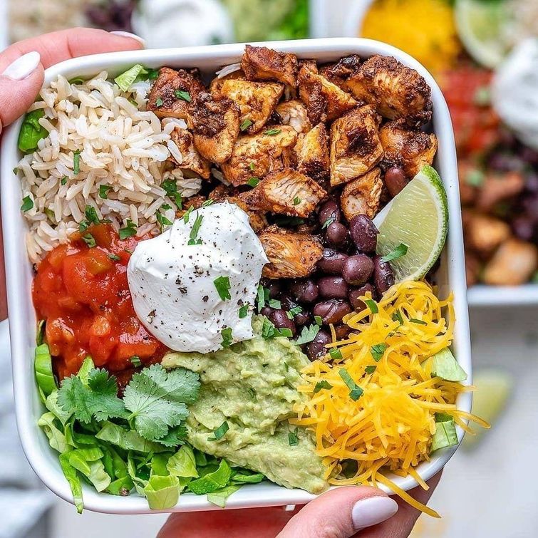 Delicious homemade Chipotle burrito bowl
