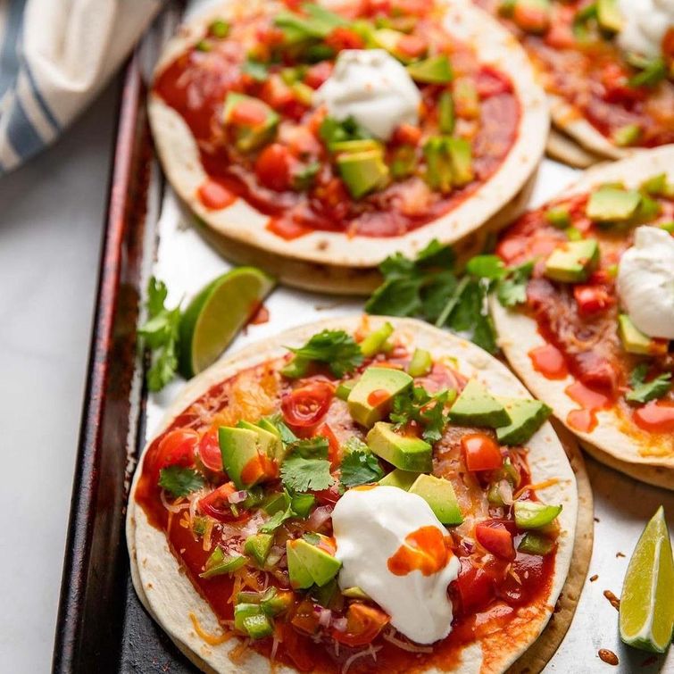 Healthy Mexican Pizza