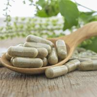 Herbal supplement capsules