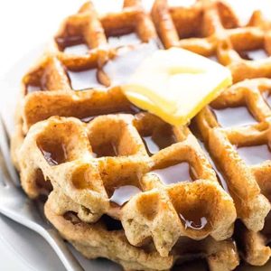 Keto Paleo Almond Flour Waffles