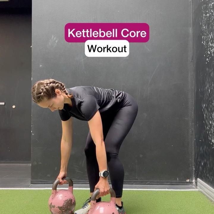 kettlebell core exercises