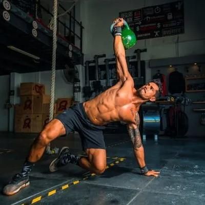 Kettlebell workout transformation