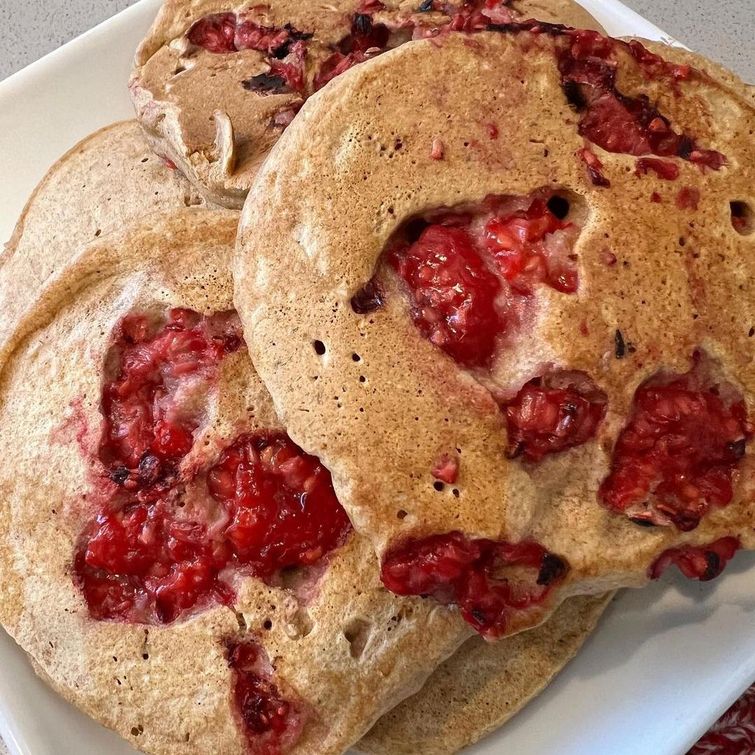 Delicious spelt pancakes