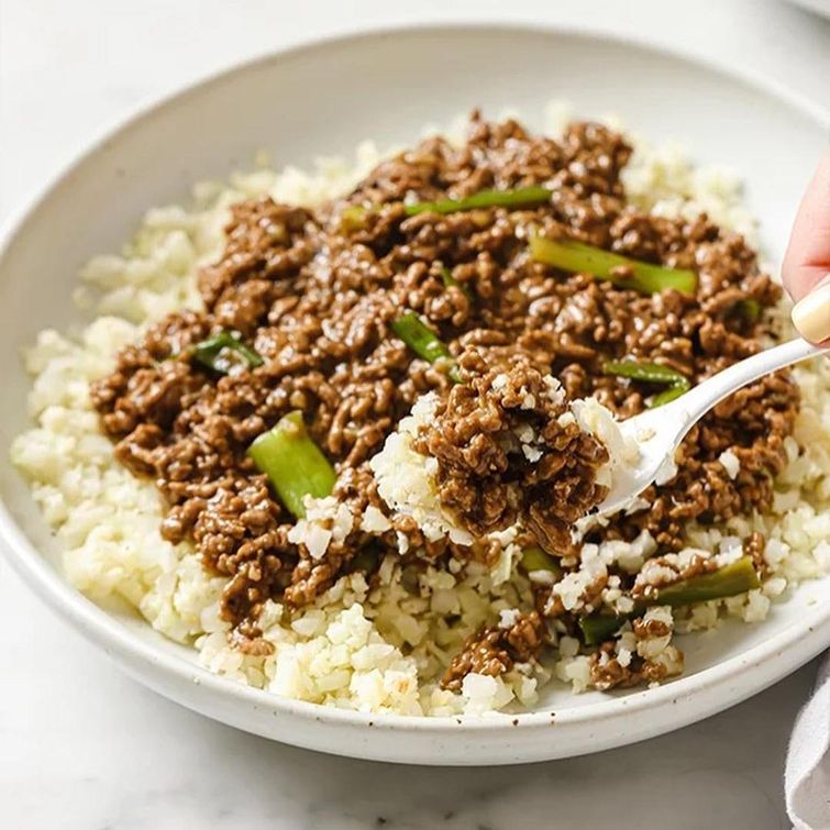 Delicious Mongolian ground beef dish