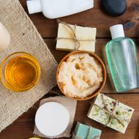 Natural cosmetics and spa products