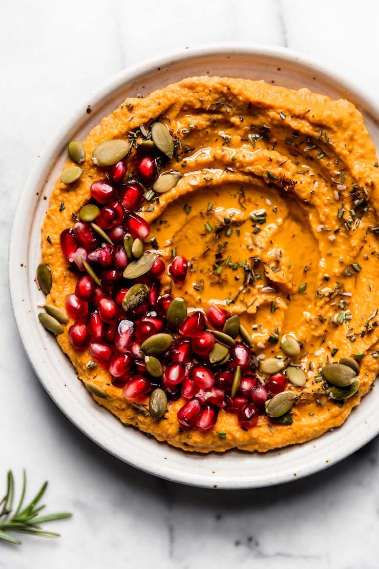 Creamy Pumpkin Hummus