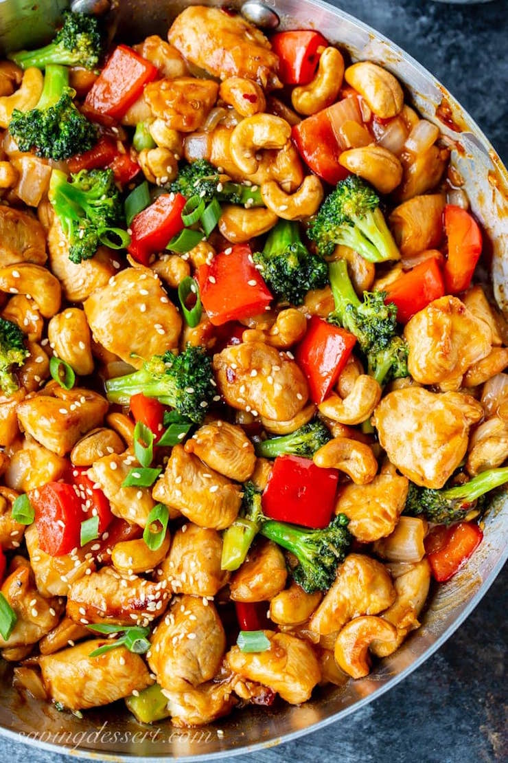 Honey Cashew Chicken