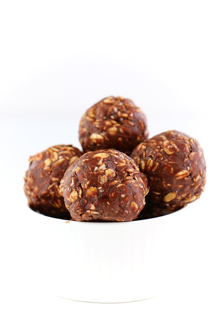 Nutella Chia Energy Bites