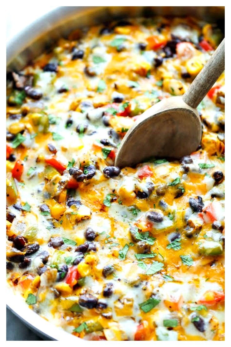 Skinny Mexican Tortilla Casserole