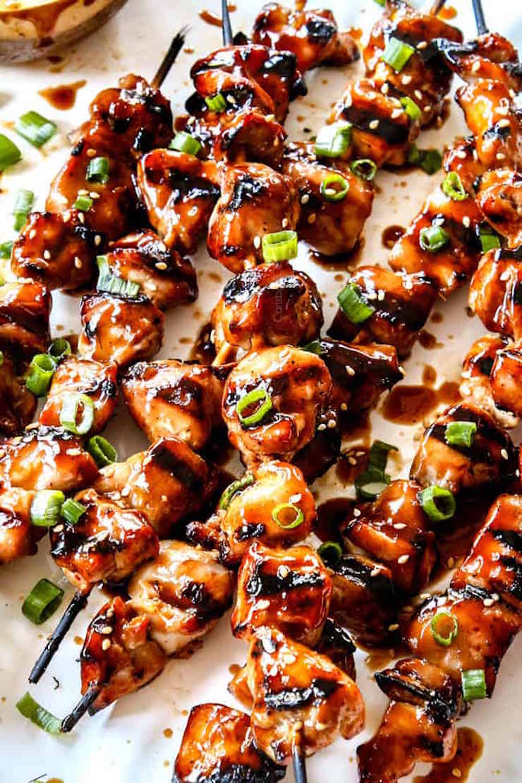 Teriyaki Chicken Skewers