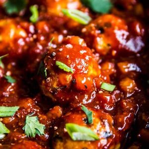 Pineapple BBQ Meatballs