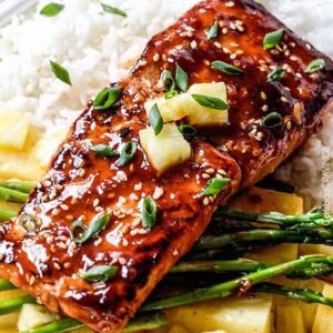 Sweet and Tangy Asian BBQ Salmon