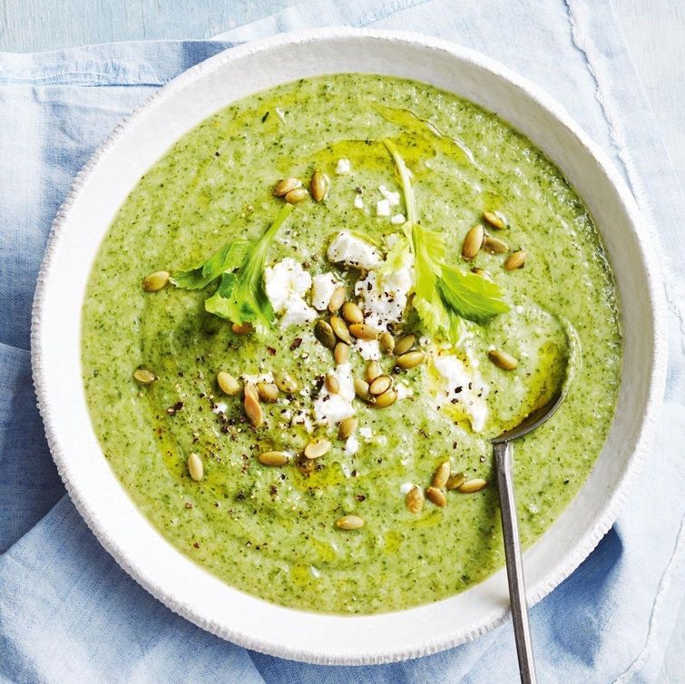 Hearty six-vegetable healthy soup