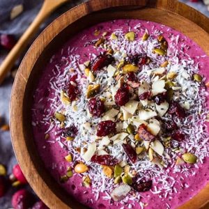 Cranberry Smoothie Bowl