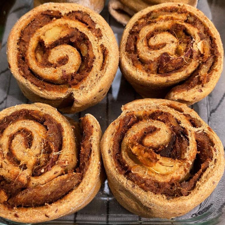 Sweet potato cinnamon rolls