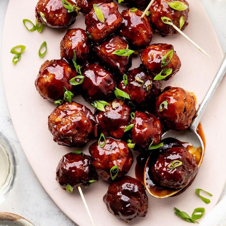 Sweet and sour meatballs