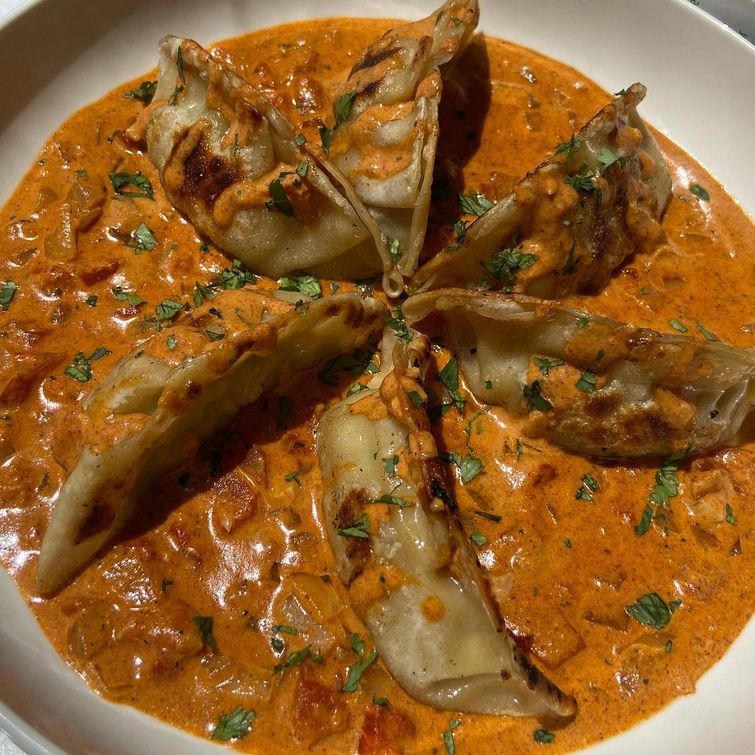 Tikka Masala Chicken Dumplings