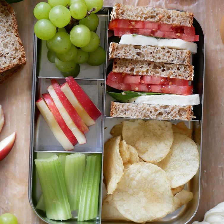 Delicious caprese sandwich ready for any lunch occasion