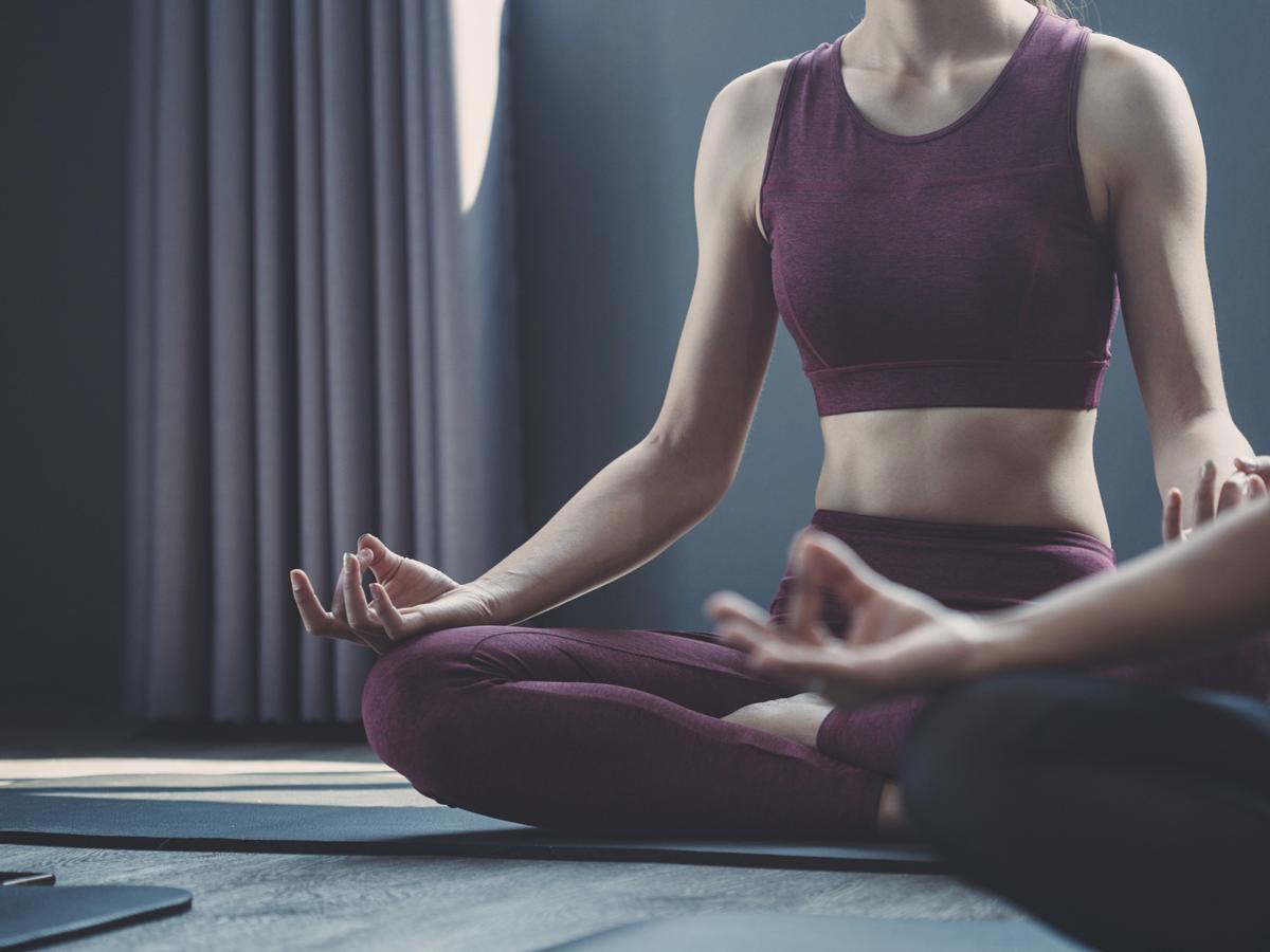 Yoga, calmness, relaxation