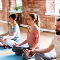 Yoga class