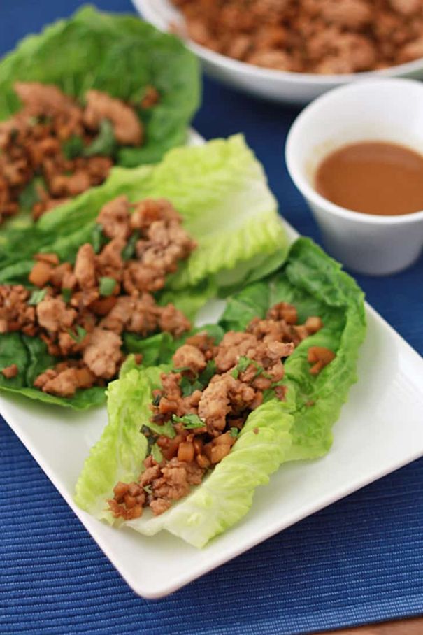 Chicken Lettuce Wrap