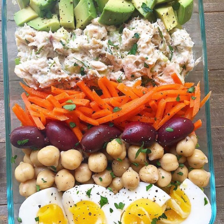 Variety of quick and healthy lunch options