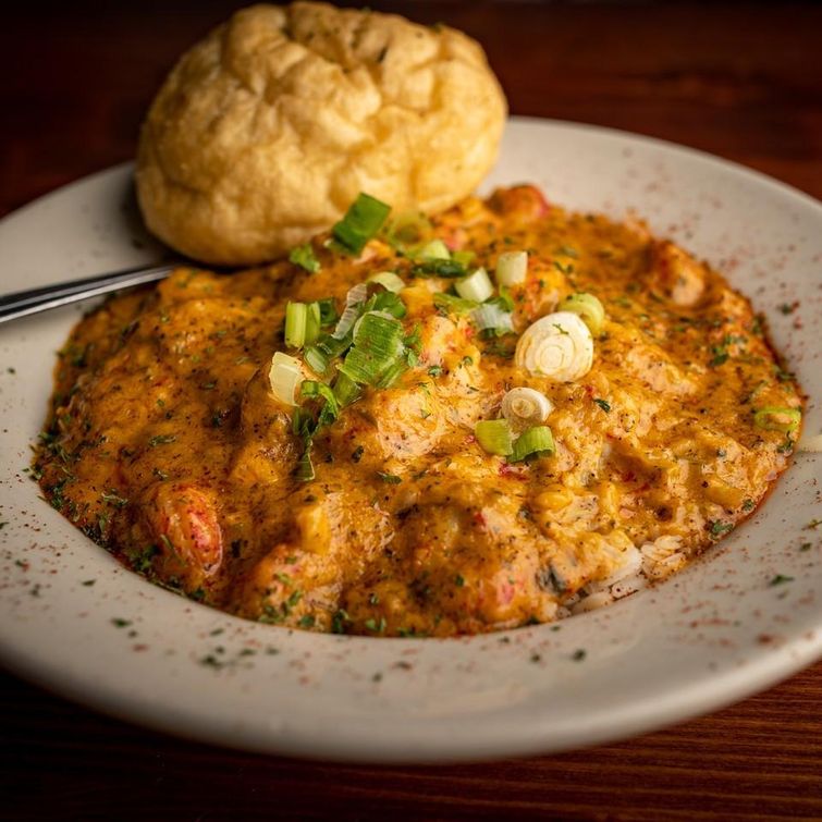 Crawfish Etouffee dish