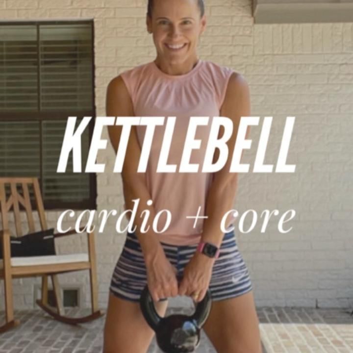 Kettlebell cardio and core workout