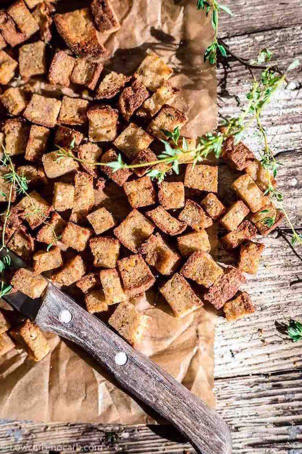 Keto Croutons