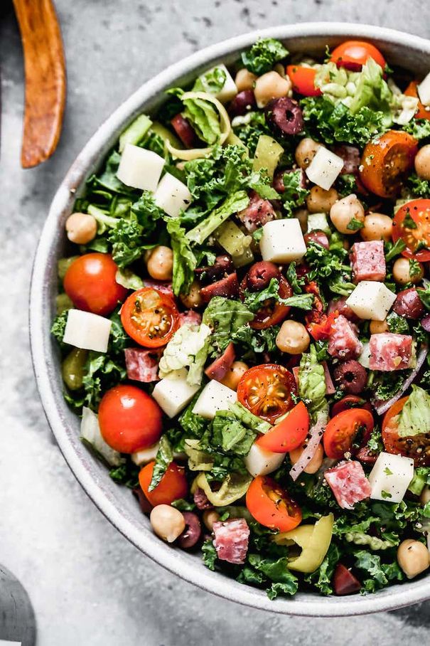 Italian Chopped Salad - Dinner Salad Recipes