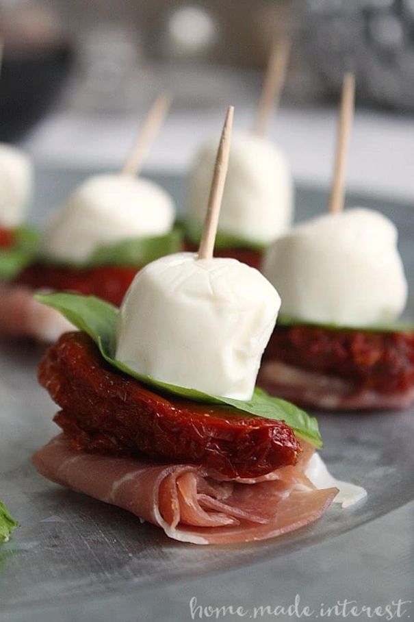 Easy Antipasto Skewers