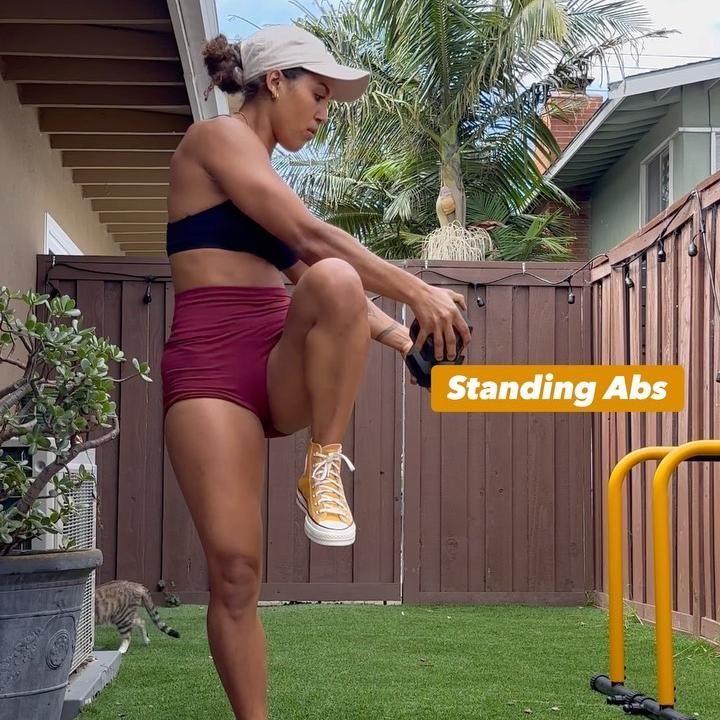 Standing abs workout