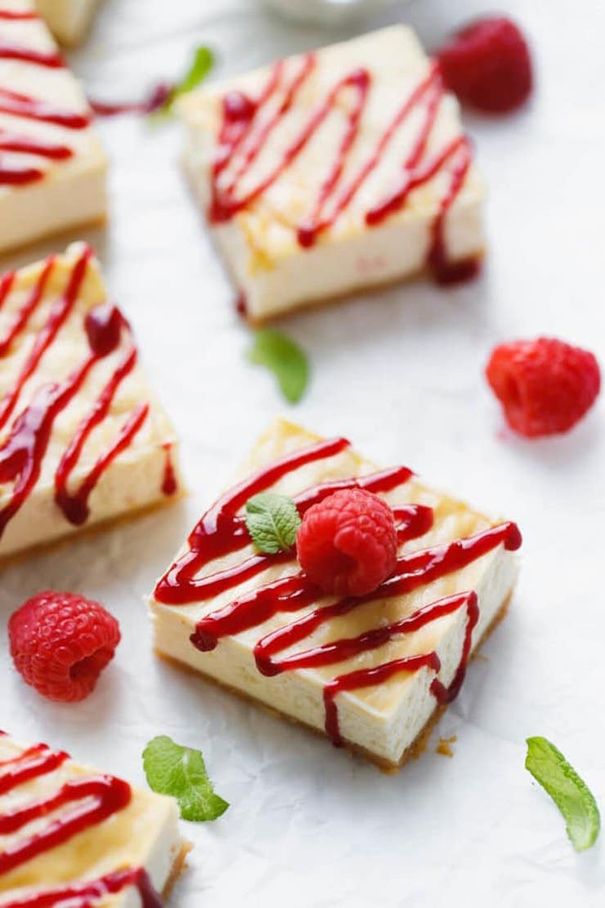 Raspberry Cheesecake Bars