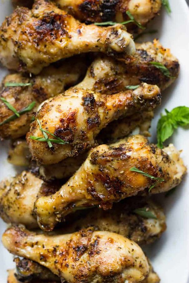 Easy Roasted Herb Chicken