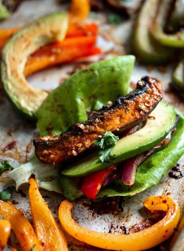 Spicy Portobello Fajitas