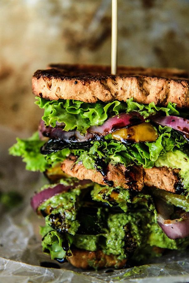 Ultimate Verde Veggie Sandwich