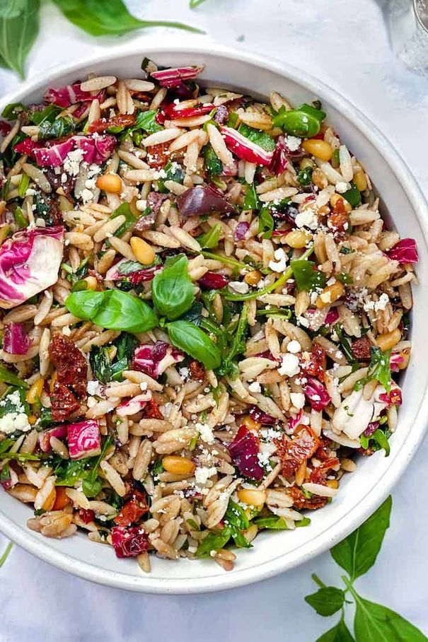 Out Of This World Orzo Pasta Salad